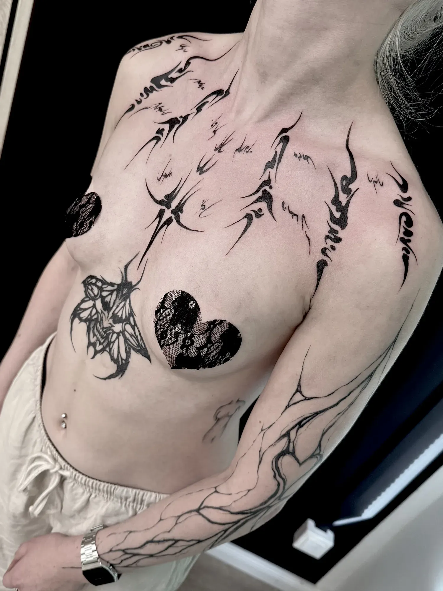 Tattoo – Brust von ParadoXX Tattoo Soltau