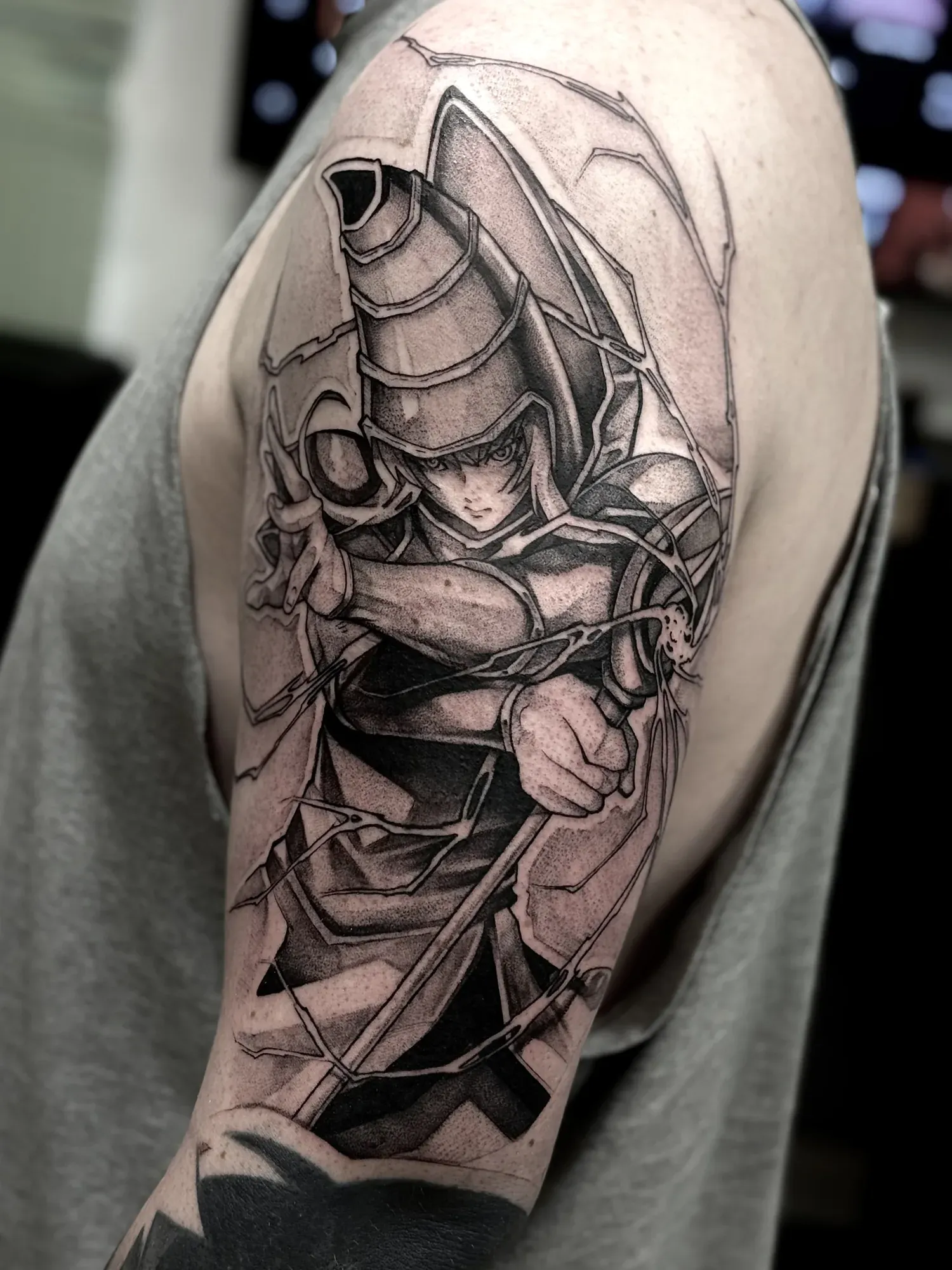 Tattoo – Oberarm von ParadoXX Tattoo Soltau